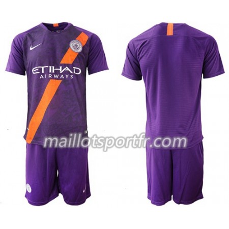 Maillot de Foot Manchester City Enfant Troisieme 2018/19
